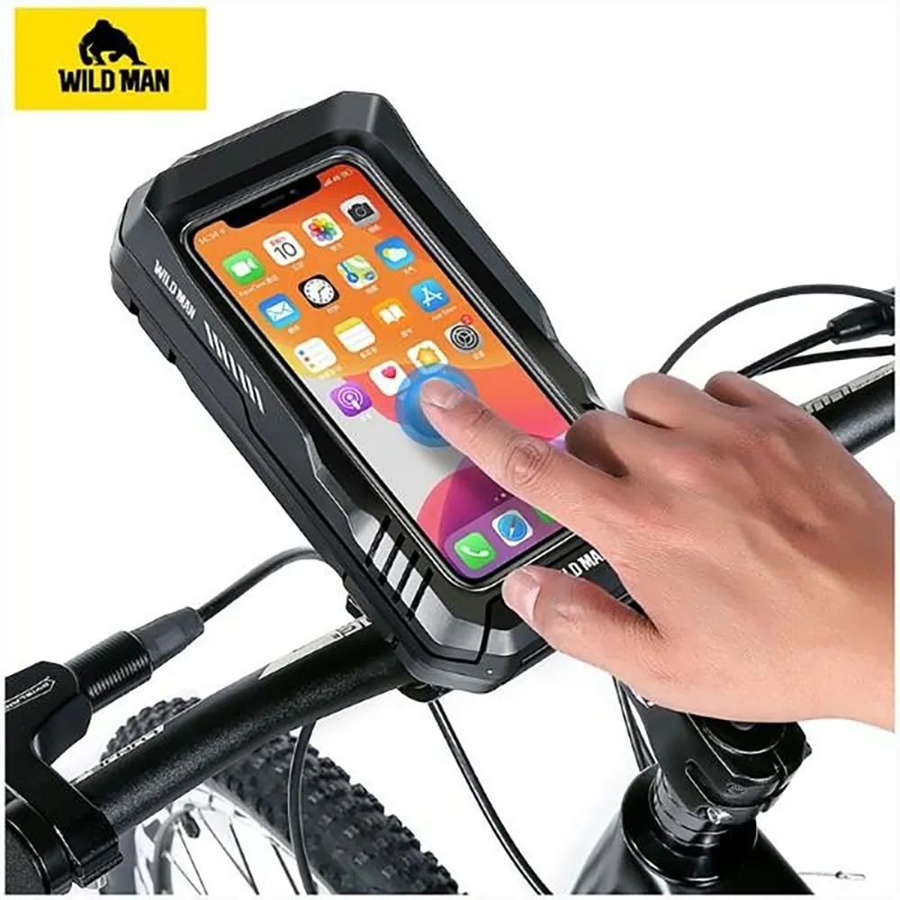 Sourcing Fk2 Wildman Bicycle Telefondeksel, Black / black, One Size Sourcing Fk2 Wildman Bicycle Telefondeksel, Black / black, One Size