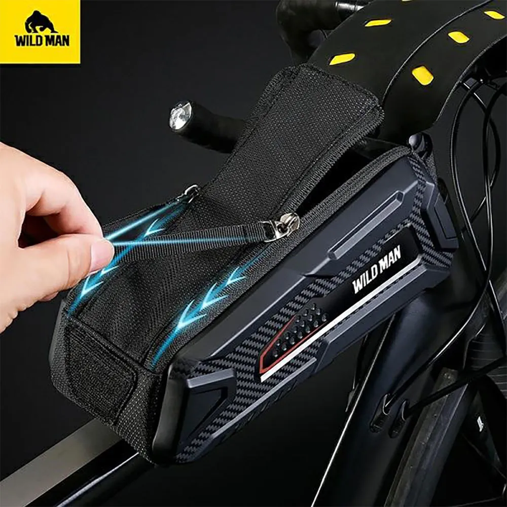 Sourcing M90 Wildman Bicycle Telefondeksel, Black / black, One Size Sourcing M90 Wildman Bicycle Telefondeksel, Black / black, One Size