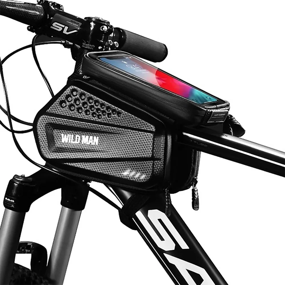 Sourcing Xxl Es6 Wildman Bicycle Telefondeksel, Black / black, One Size Sourcing Xxl Es6 Wildman Bicycle Telefondeksel, Black / black, One Size