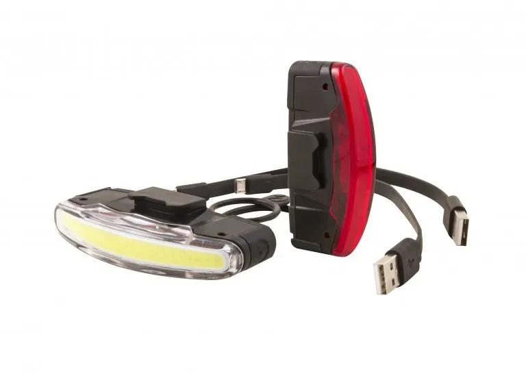 spanninga Acro Lyssett, Red / black, 80/30 Lysstyrker