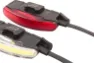 spanninga Acro Lyssett, Red / black, 80/30 Lysstyrker