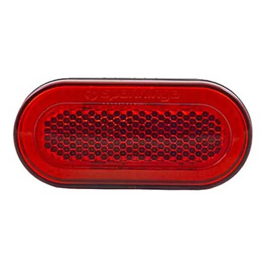 spanninga Halo Xdvs Baklys, Black / red, One Size spanninga Halo Xdvs Baklys, Black / red, One Size