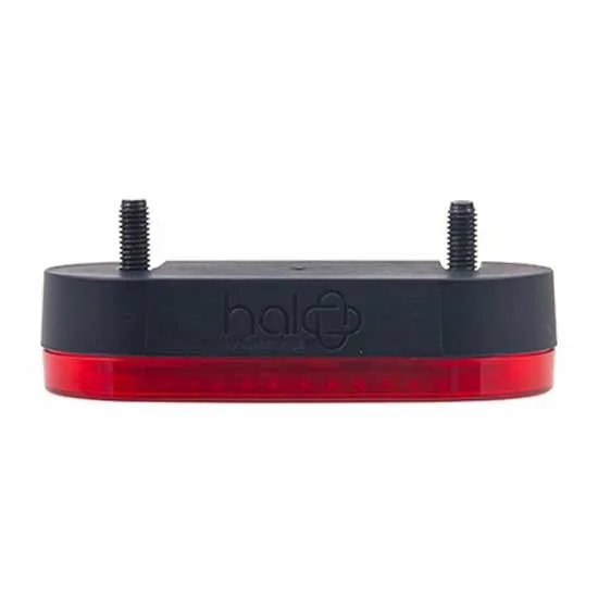 spanninga Halo Xdvs Baklys, Black / red, One Size spanninga Halo Xdvs Baklys, Black / red, One Size