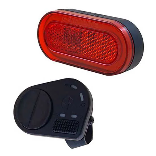 spanninga Halo Xe E-bike 50 Mm Baklys, Red, One Size