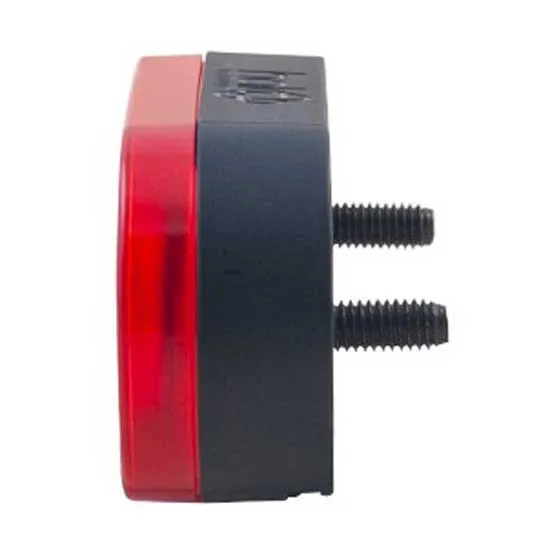 spanninga Halo Xe E-bike 50 Mm Baklys, Red, One Size