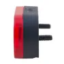 spanninga Halo Xe E-bike 50 Mm Baklys, Red, One Size
