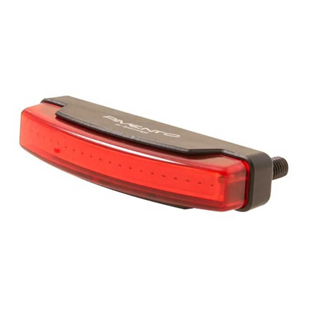 spanninga Pimento Xdvs 50 Mm Baklys, Black / red, One Size spanninga Pimento Xdvs 50 Mm Baklys, Black / red, One Size