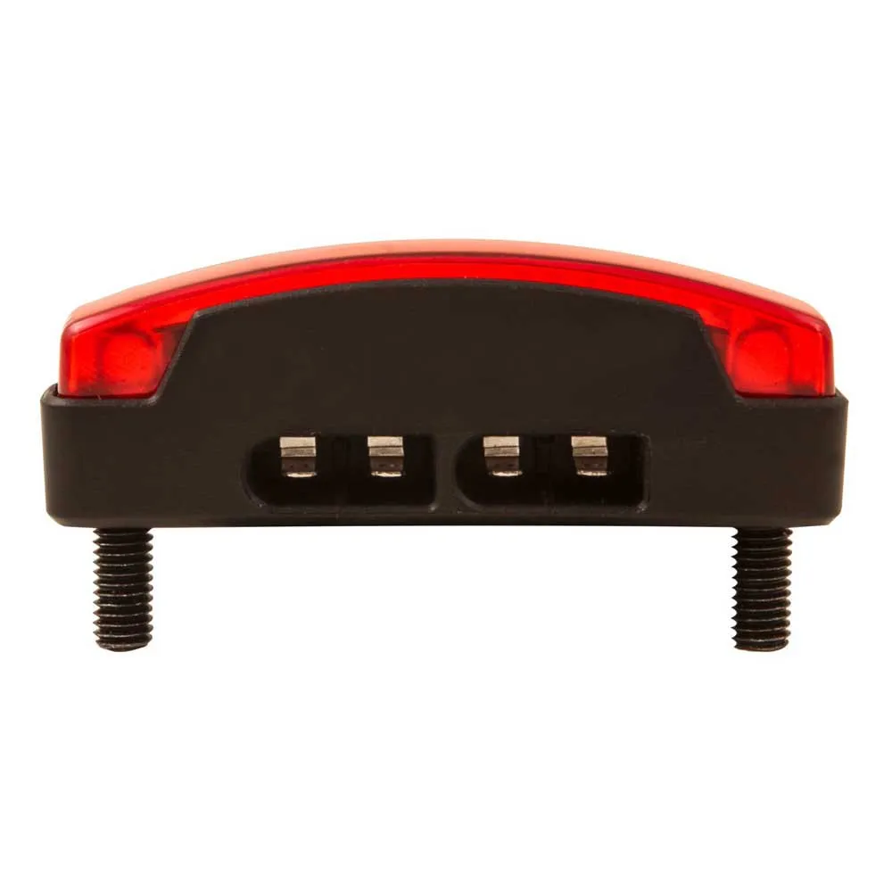 spanninga Pimento Xdvs 50 Mm Baklys, Black / red, One Size spanninga Pimento Xdvs 50 Mm Baklys, Black / red, One Size