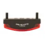spanninga Pimento Xdvs 50 Mm Baklys, Black / red, One Size