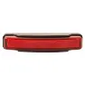 spanninga Pimento Xdvs 50 Mm Baklys, Black / red, One Size