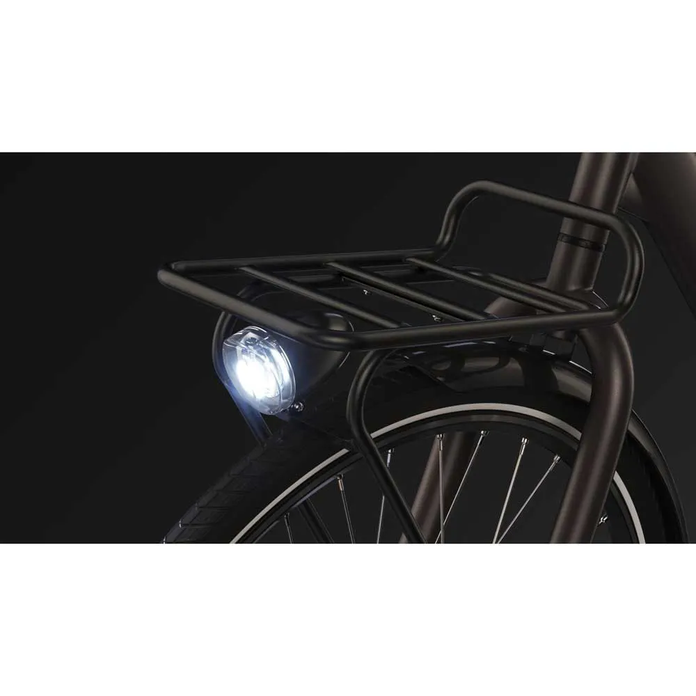 spanninga Trendo Xb Frontlys, Silver, One Size spanninga Trendo Xb Frontlys, Silver, One Size