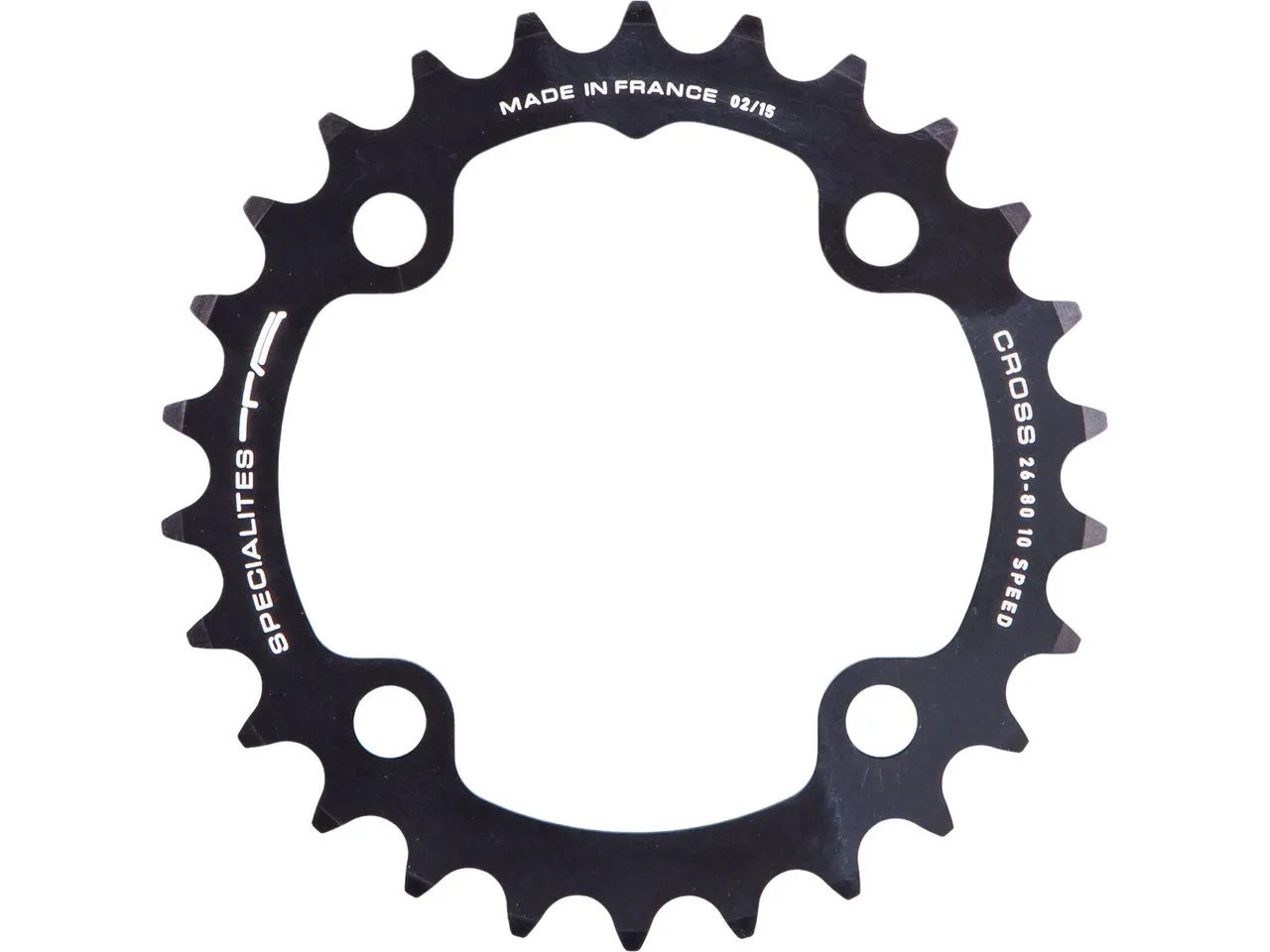 SPECIALITES TA Kettenblatt Cross, 4-Arm, innen, 80 mm Lochkreis SPECIALITES TA Kettenblatt Cross, 4-Arm, innen, 80 mm Lochkreis