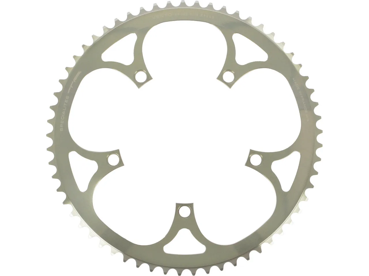 SPECIALITES TA Kettenblatt Vento, Campagnolo 10-fach, 5-Arm, außen, 135 mm Lochkreis