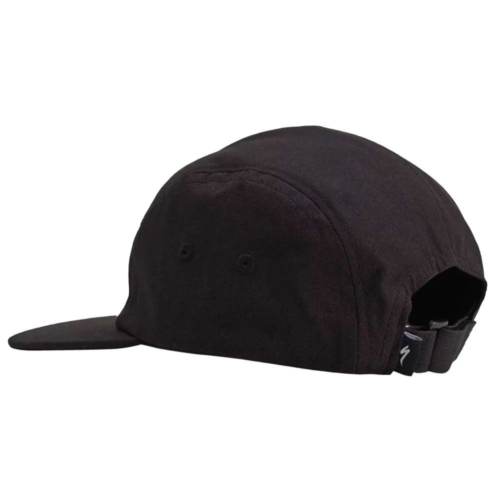 Specialized 5 Panel Camper Cap, Black Specialized 5 Panel Camper Cap, Black