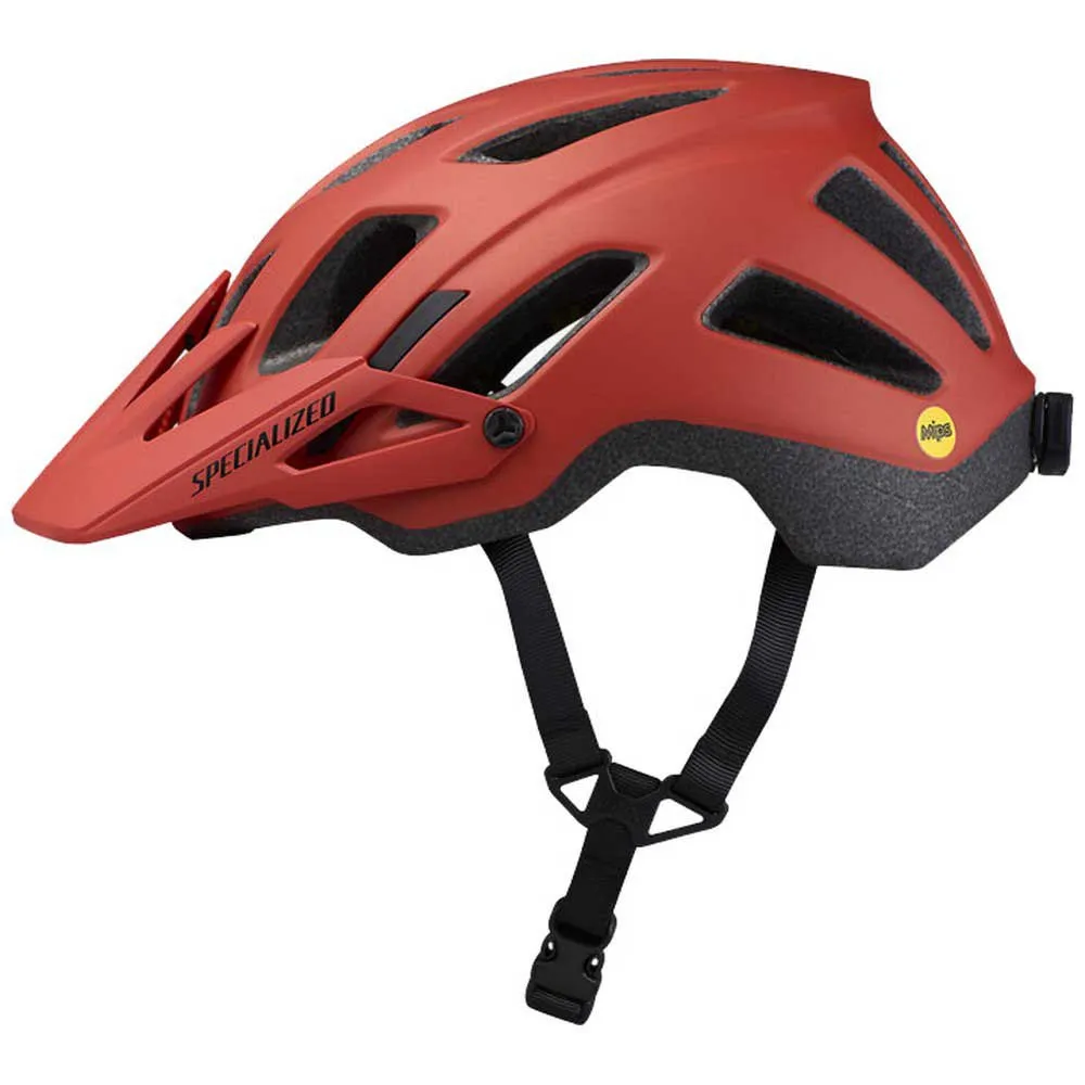 Specialized Ambush Comp Angi Mips Mtb-hjelm, Satin redwood