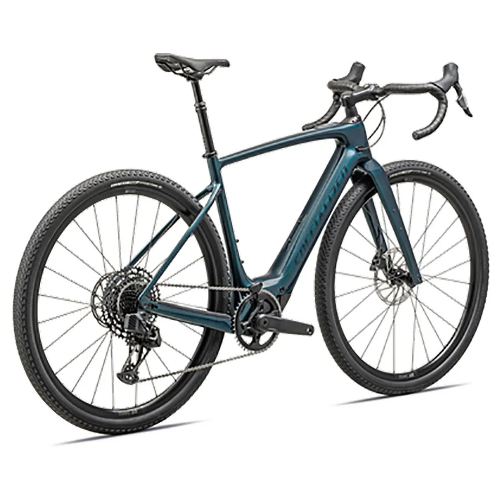 Specialized Creo Sl Comp 700 X1 Eagle Axs 2024 Elektrisk Grussykkel, Deep lake / deep lake metallic, 52, 320Wh, Elsykkel Specialized Creo Sl Comp 700 X1 Eagle Axs 2024 Elektrisk Grussykkel, Deep lake / deep lake metallic, 52, 320Wh, Elsykkel