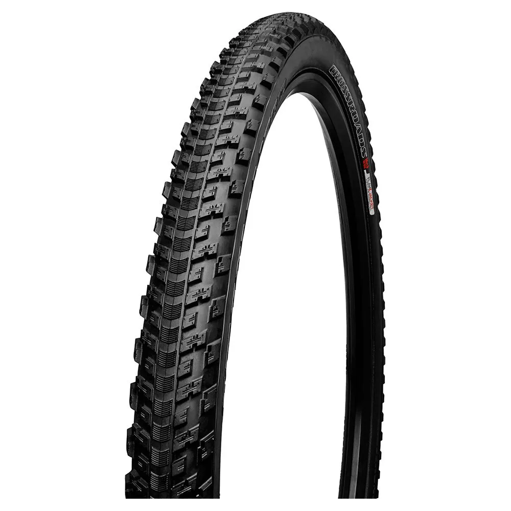 Specialized Crossroads 700c X 38 Stiv Graveldekk, Black, 700C x 38, Sykkeldekk Specialized Crossroads 700c X 38 Stiv Graveldekk, Black, 700C x 38, Sykkeldekk
