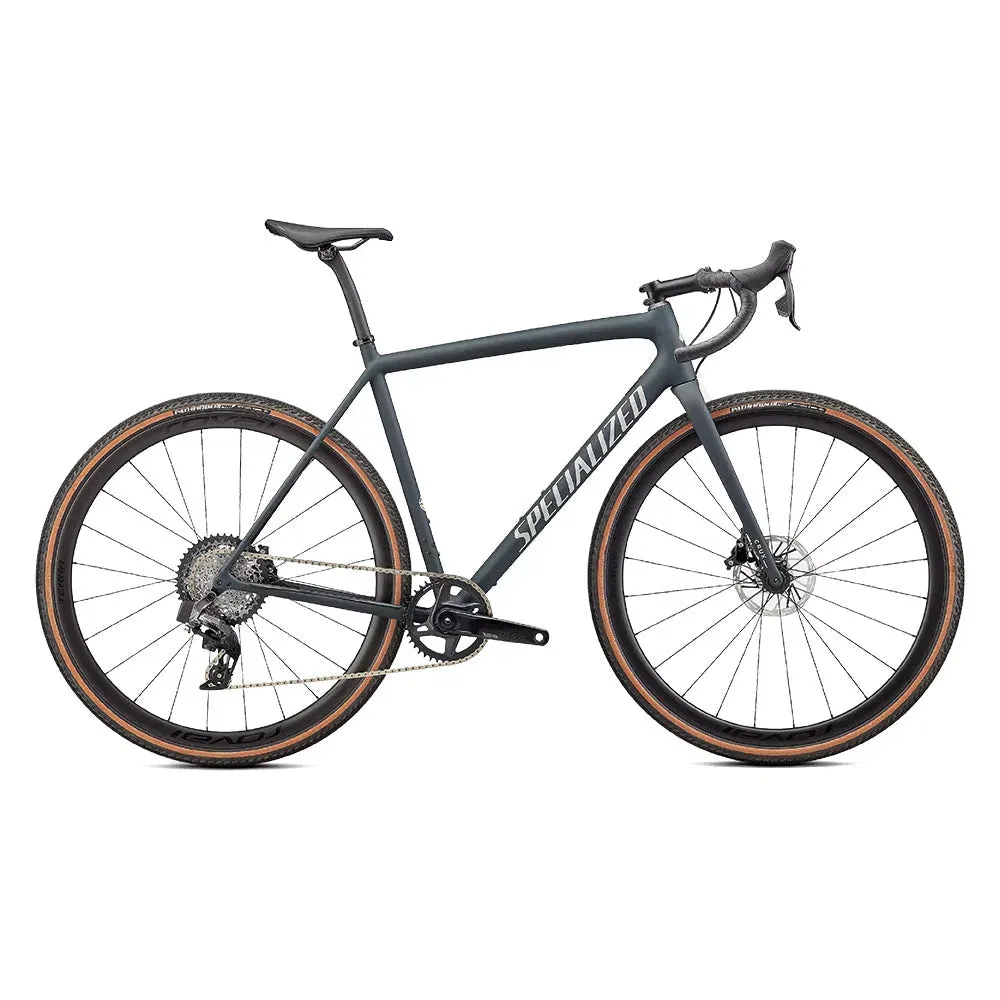 Specialized CRUX Expert Complete Bike Gravel, Satin forest/light silver, Gravel sykkel Specialized CRUX Expert Complete Bike Gravel, Satin forest/light silver, Gravel sykkel