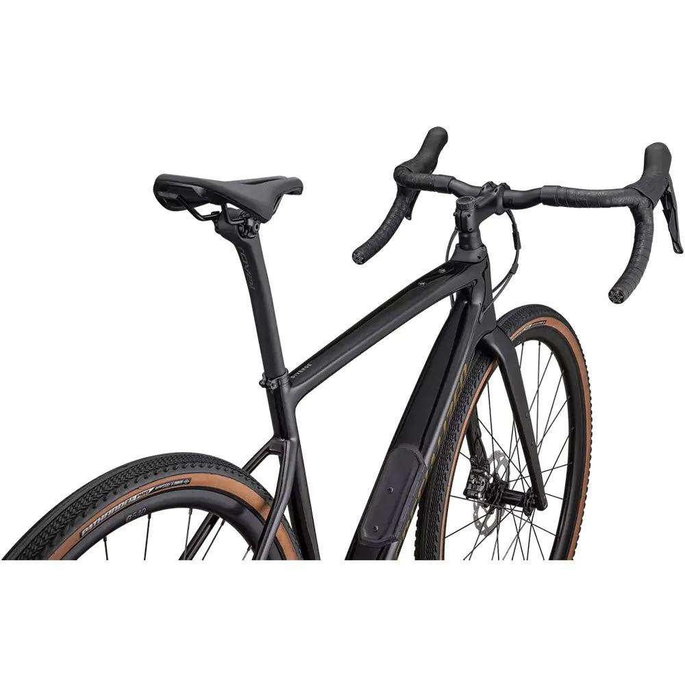 Specialized Diverge Comp Carbon 700 2023 Grussykkel, Obsidian / harvest gold metallic, 49 Specialized Diverge Comp Carbon 700 2023 Grussykkel, Obsidian / harvest gold metallic, 49