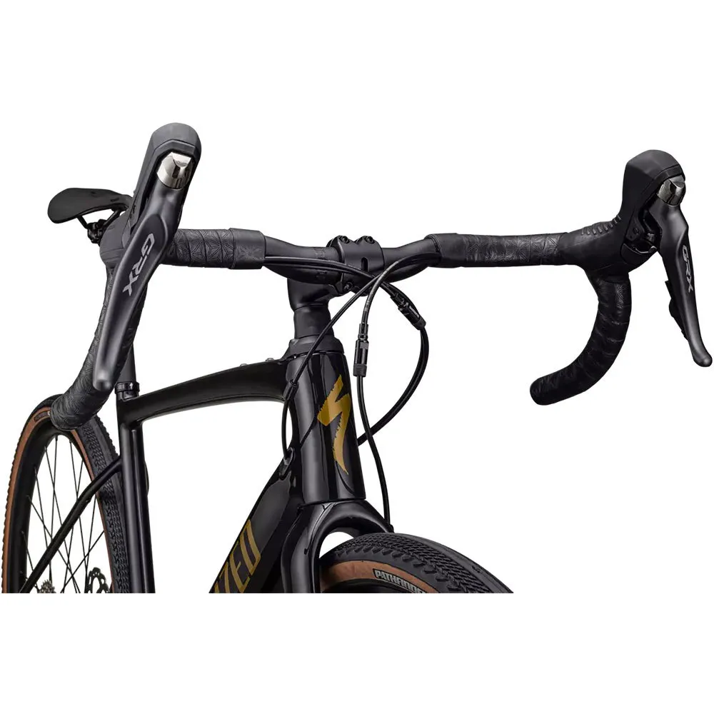 Specialized Diverge Comp Carbon 700 2023 Grussykkel, Obsidian / harvest gold metallic, 49 Specialized Diverge Comp Carbon 700 2023 Grussykkel, Obsidian / harvest gold metallic, 49