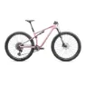 Gloss desert rose / metallic white silver