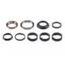 Specialized HDS Complete Integrated Headset Top Cove/Spacers, Black, 1 1/8"