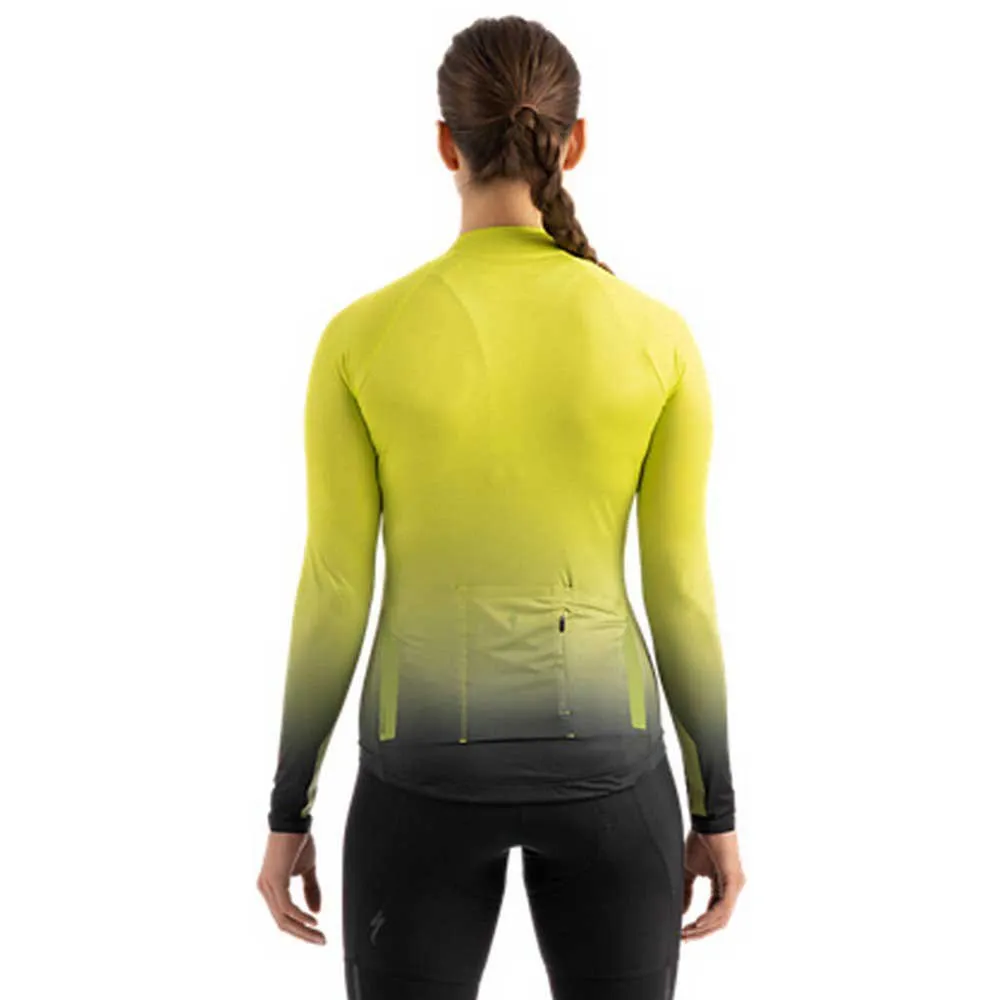 Specialized Hyprviz Sl Air Langermet Trøye, Black / yellow, XL