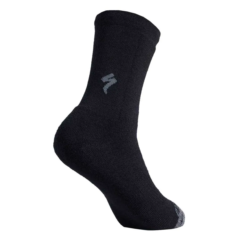 Specialized Merino Deep Winter Tall Sock Blk L Lange Sokker, Black Specialized Merino Deep Winter Tall Sock Blk L Lange Sokker, Black