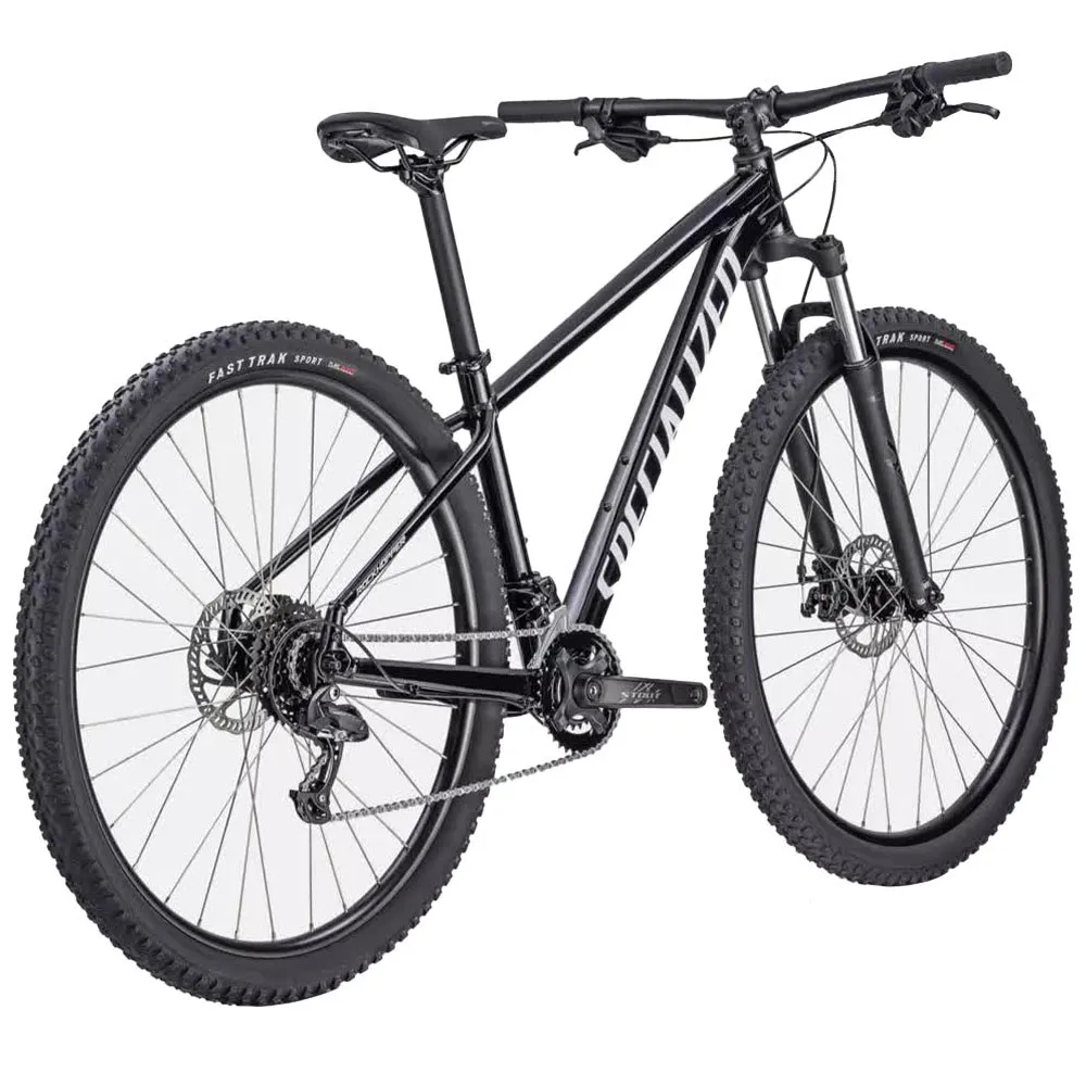 Specialized Rockhopper 29´´ Terrengsykkel, Gloss tarmac black / white, L