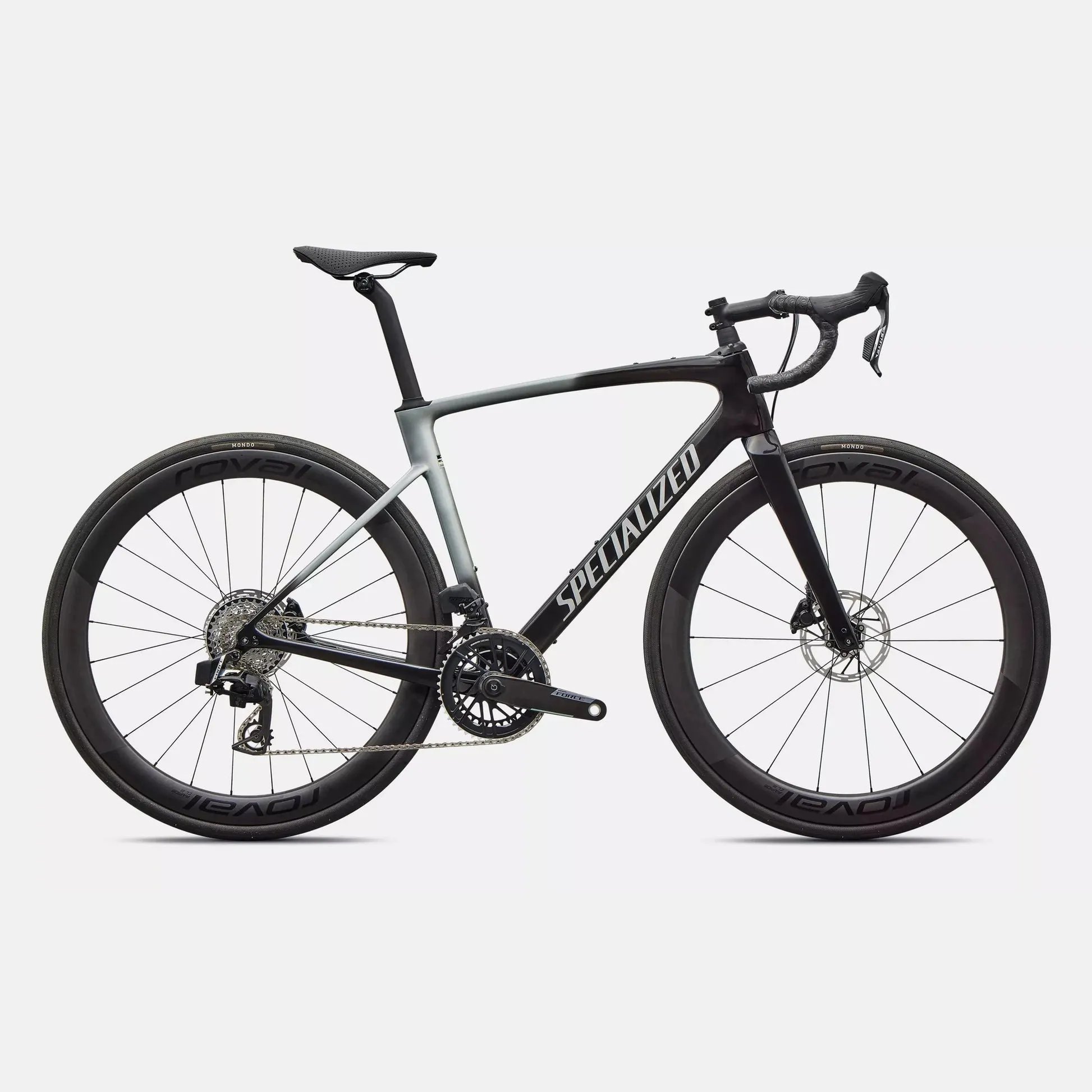 Specialized Roubaix SL8 Pro Road Bike Sram Force AXS E1 2026, Gloss carbon/shadow silver, Landeveissykkel