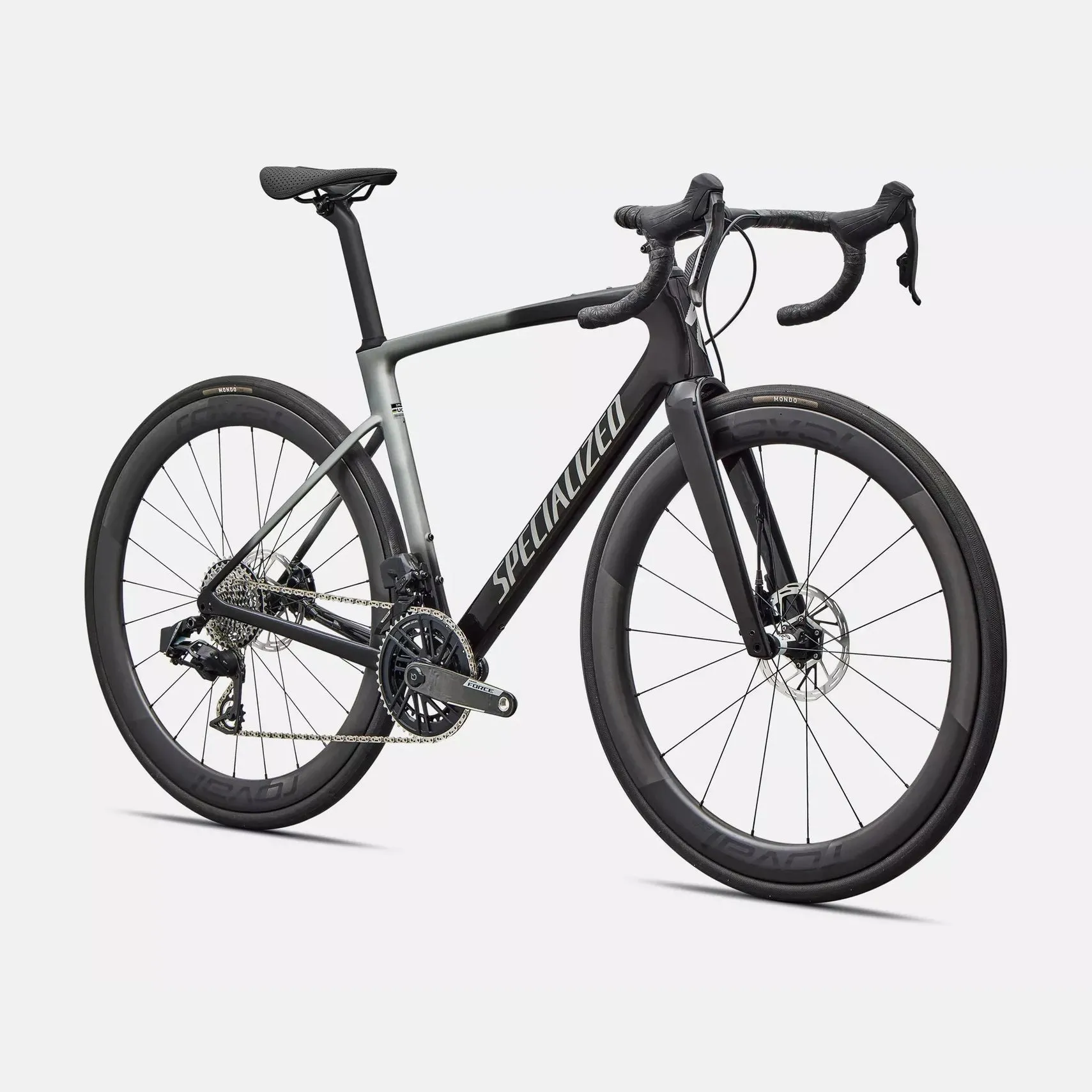 Specialized Roubaix SL8 Pro Road Bike Sram Force AXS E1 2026, Gloss carbon/shadow silver, Landeveissykkel