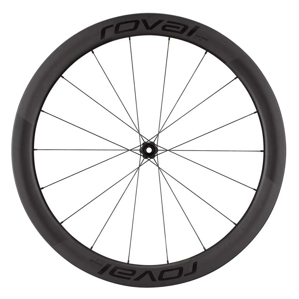 Specialized Roval Rapide Clx Iii Cl Disc Tubeless Forhjul For Landeveissykkel, Satin carbon / satin black, 12 x 100mm