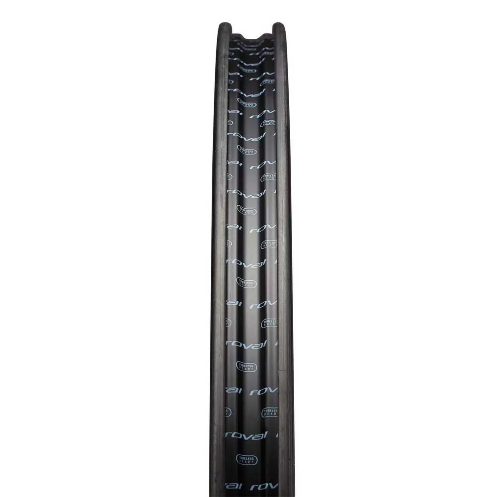 Specialized Roval Rapide Clx Iii Cl Disc Tubeless Forhjul For Landeveissykkel, Satin carbon / satin black, 12 x 100mm