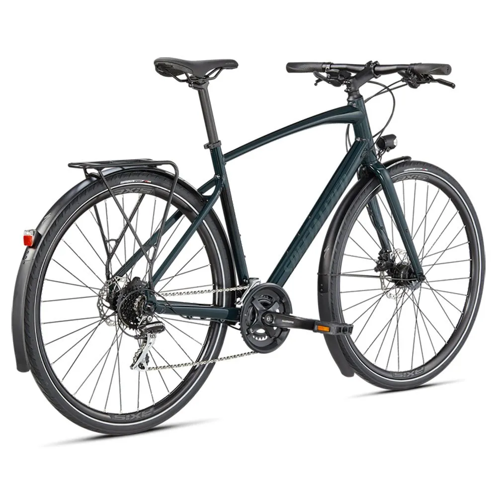 Specialized Sirrus 2.0 Eq 2023 Sykkel, Fast green / black reflective, XXS, Hybridsykkel Specialized Sirrus 2.0 Eq 2023 Sykkel, Fast green / black reflective, XXS, Hybridsykkel
