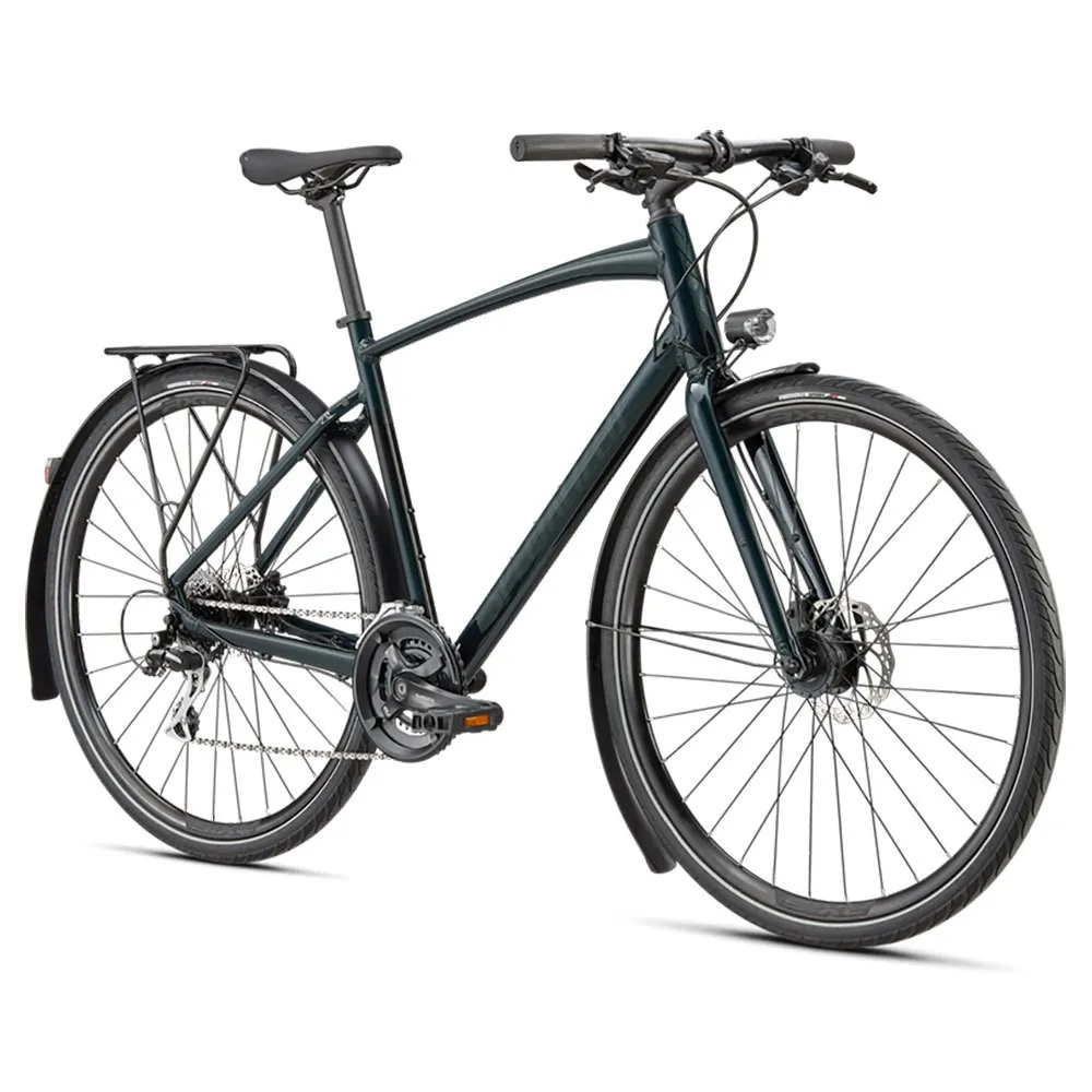 Specialized Sirrus 2.0 Eq 2023 Sykkel, Fast green / black reflective, XXS, Hybridsykkel Specialized Sirrus 2.0 Eq 2023 Sykkel, Fast green / black reflective, XXS, Hybridsykkel