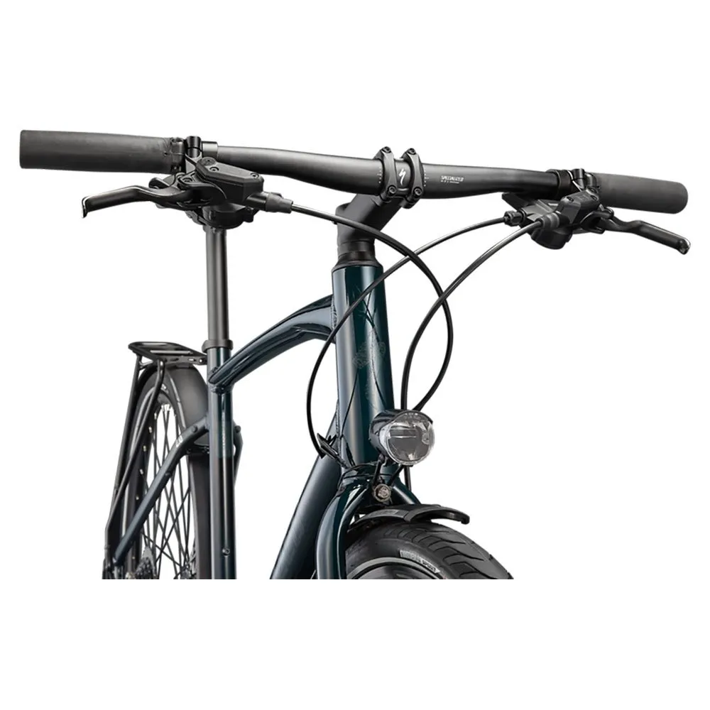 Specialized Sirrus 2.0 Eq 2023 Sykkel, Fast green / black reflective, XXS, Hybridsykkel Specialized Sirrus 2.0 Eq 2023 Sykkel, Fast green / black reflective, XXS, Hybridsykkel