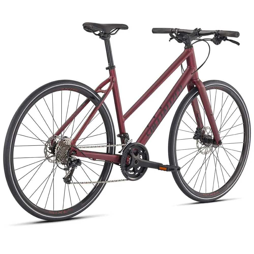Specialized Sirrus 3.0 St 2022 Sykkel, Satin maroon / gloss maroon / satin black reflective, XS, Hybridsykkel Specialized Sirrus 3.0 St 2022 Sykkel, Satin maroon / gloss maroon / satin black reflective, XS, Hybridsykkel