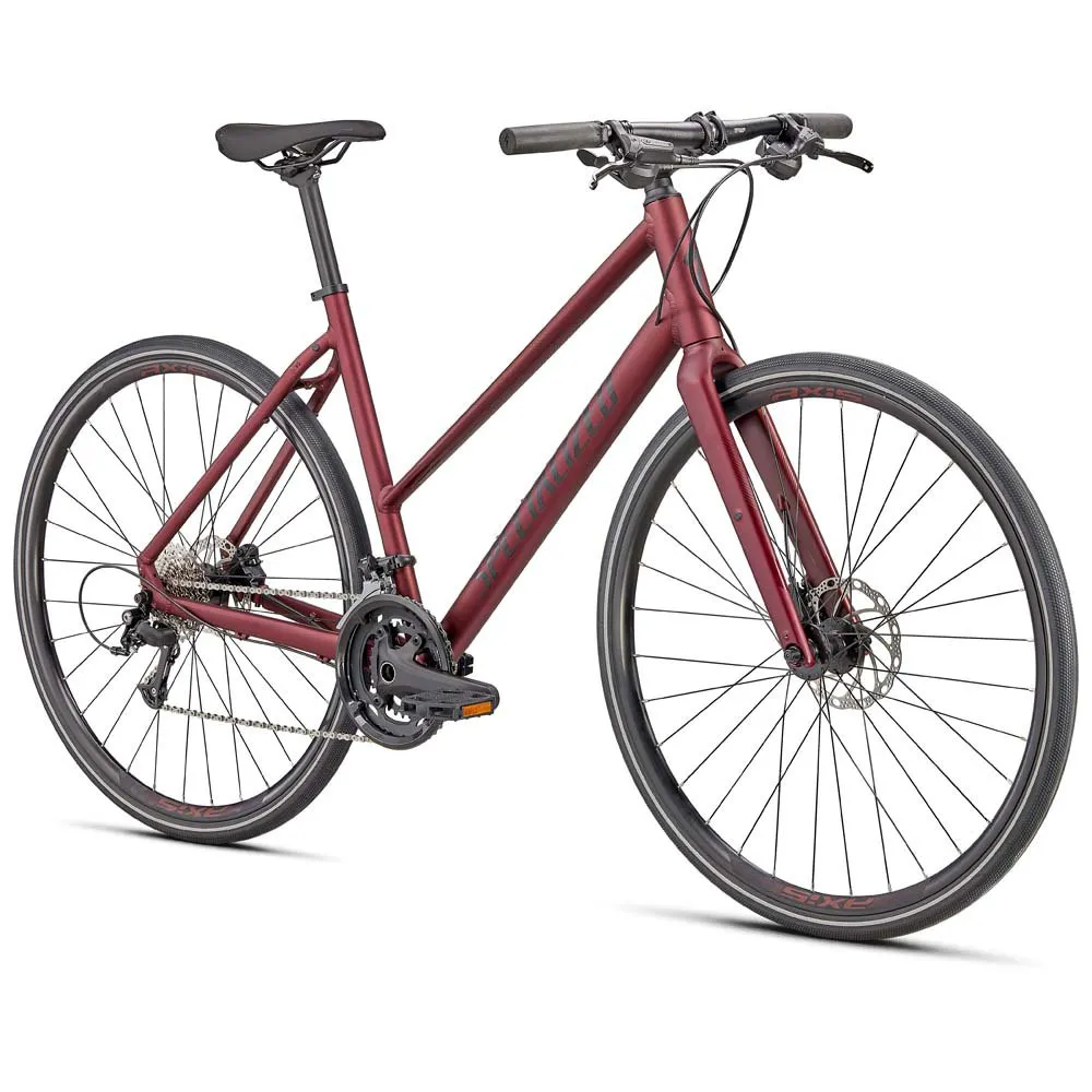 Specialized Sirrus 3.0 St 2022 Sykkel, Satin maroon / gloss maroon / satin black reflective, XS, Hybridsykkel Specialized Sirrus 3.0 St 2022 Sykkel, Satin maroon / gloss maroon / satin black reflective, XS, Hybridsykkel
