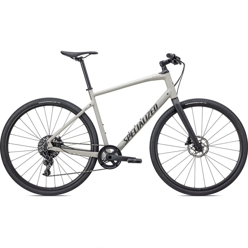 Specialized Sirrus X 4.0 Nx 2022 Sykkel, Gloss white mountains / taupe / satin black reflective, XS, Hybridsykkel Specialized Sirrus X 4.0 Nx 2022 Sykkel, Gloss white mountains / taupe / satin black reflective, XS, Hybridsykkel