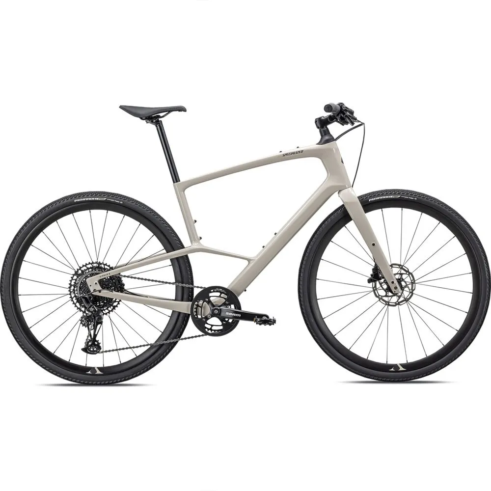 Specialized Sirrus X 5.0 2022 Sykkel, White / gunmetal, XS, Hybridsykkel Specialized Sirrus X 5.0 2022 Sykkel, White / gunmetal, XS, Hybridsykkel