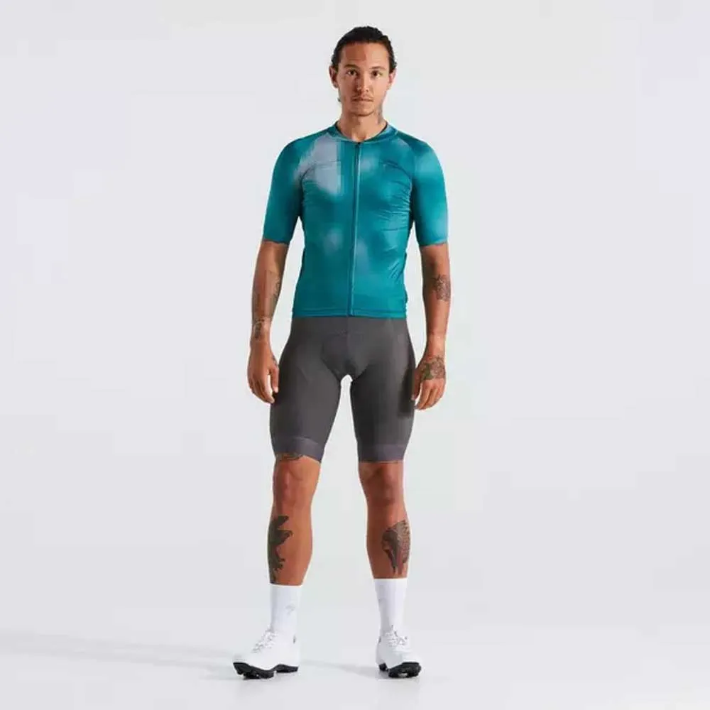Specialized Sl Air Distortion Kort Ermet Trøye, Tropical teal, S Specialized Sl Air Distortion Kort Ermet Trøye, Tropical teal, S