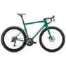 Gloss pine green metallic / white