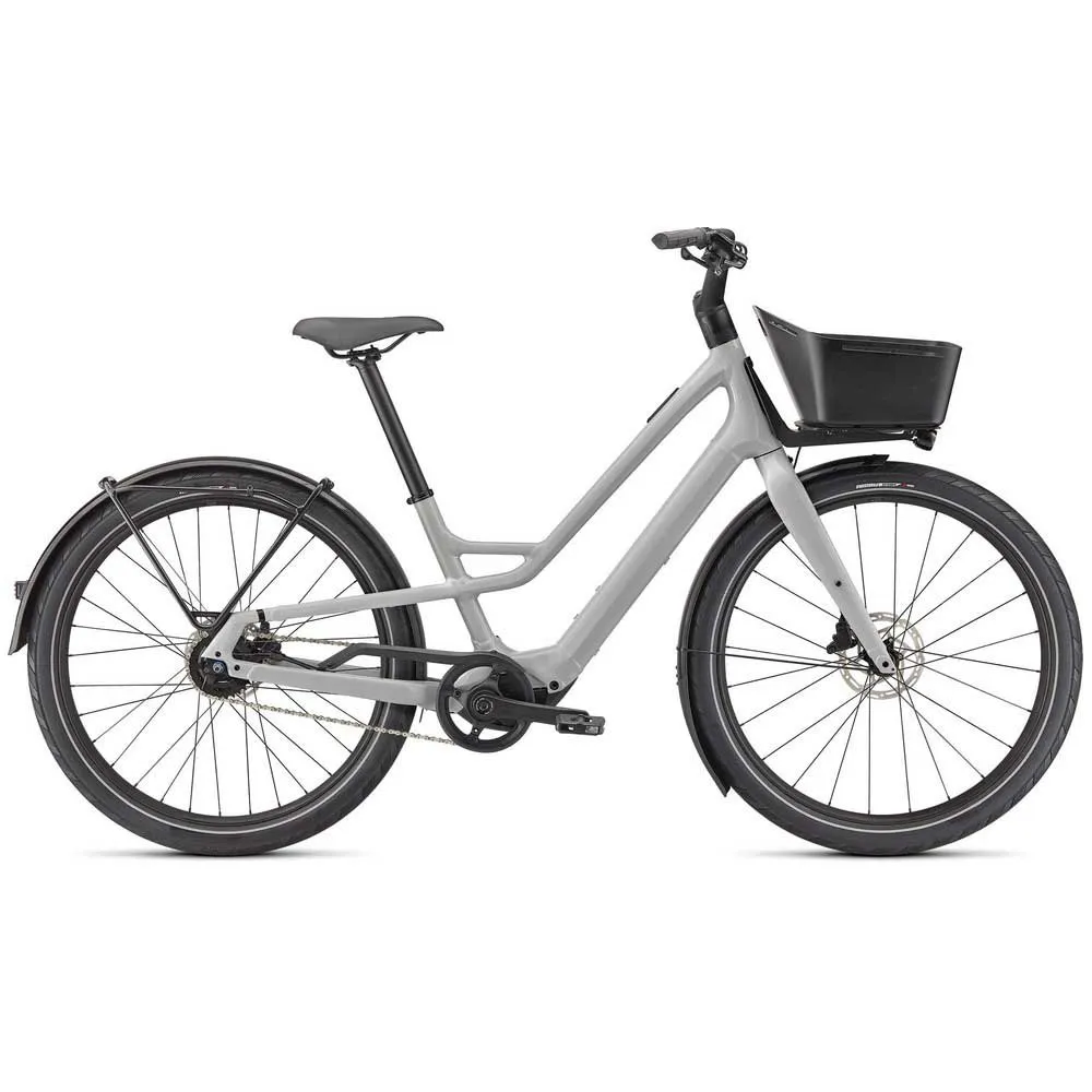 Specialized Turbo Como Sl 4.0 Elektrisk Sykkel, Dove grey / transparent, M, 320Wh, Elsykkel