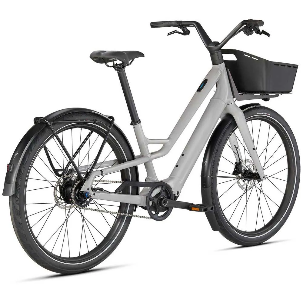 Specialized Turbo Como Sl 4.0 Elektrisk Sykkel, Dove grey / transparent, M, 320Wh, Elsykkel