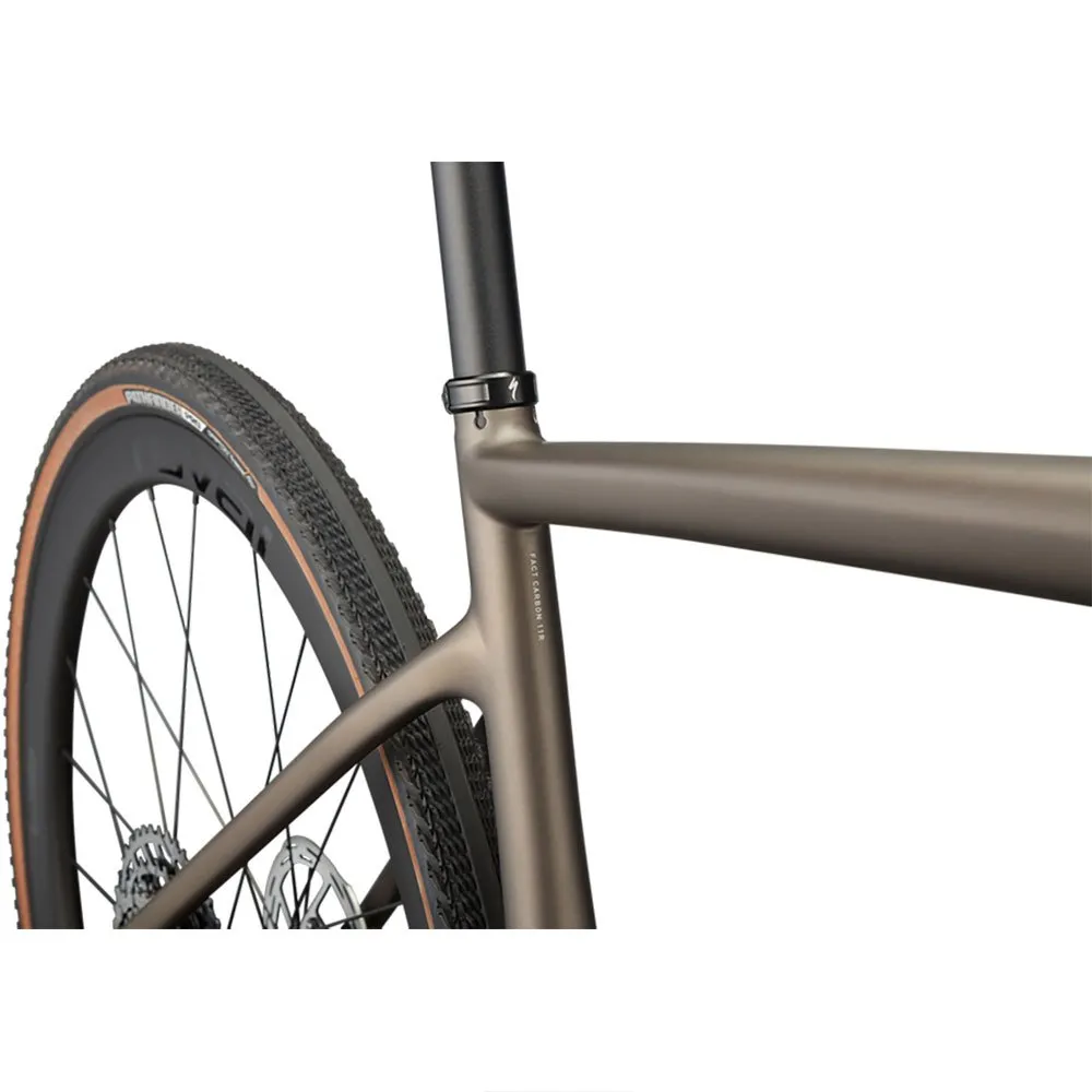 Specialized Turbo Creo Sl Expert Evo 2022 Elektrisk Grussykkel, Satin gun white mountain, XL, 320Wh, Elsykkel