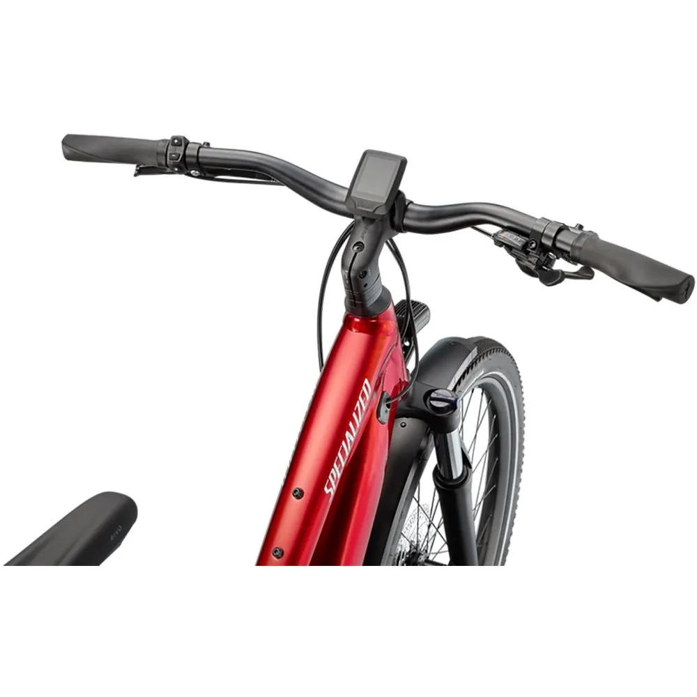 Specialized Turbo Vado 3.0 Step-through Nb 2023 Elektrisk Sykkel, Red tint / silver reflect, XL, 530Wh, Elsykkel Specialized Turbo Vado 3.0 Step-through Nb 2023 Elektrisk Sykkel, Red tint / silver reflect, XL, 530Wh, Elsykkel
