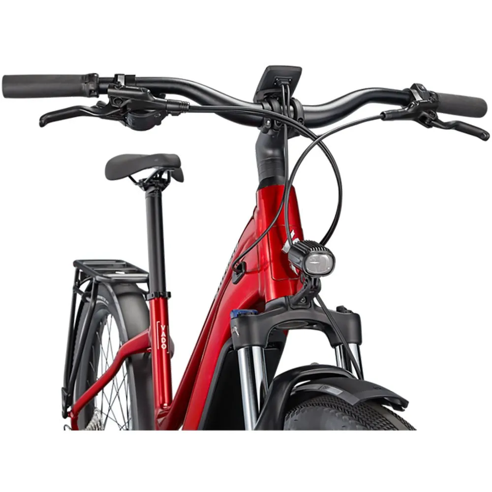 Specialized Turbo Vado 3.0 Step-through Nb 2023 Elektrisk Sykkel, Red tint / silver reflect, XL, 530Wh, Elsykkel Specialized Turbo Vado 3.0 Step-through Nb 2023 Elektrisk Sykkel, Red tint / silver reflect, XL, 530Wh, Elsykkel