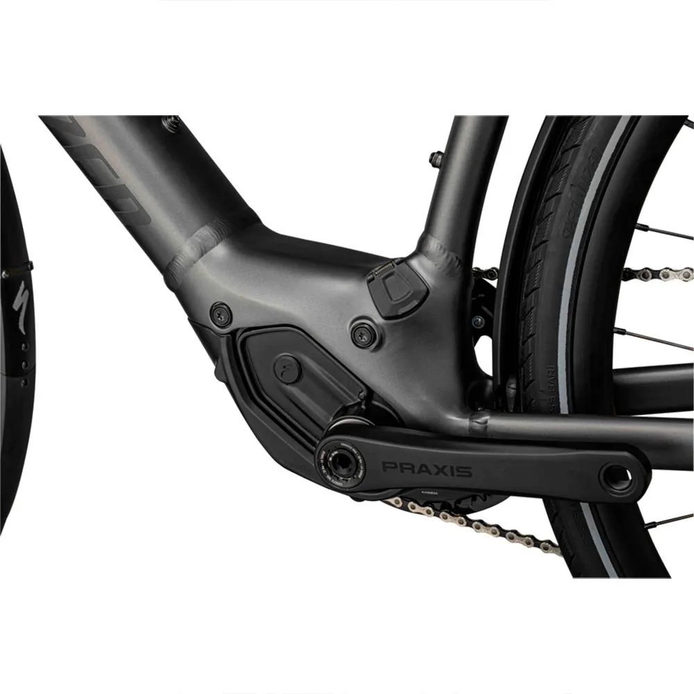Specialized Turbo Vado Sl 4.0 Eq Elektrisk Sykkel, Smoke / black reflective, XL, Elsykkel Specialized Turbo Vado Sl 4.0 Eq Elektrisk Sykkel, Smoke / black reflective, XL, Elsykkel
