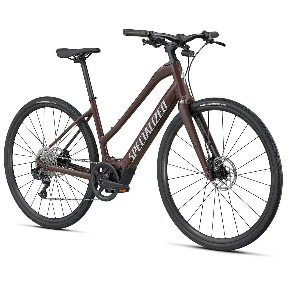 Specialized Turbo Vado Sl 4.0 Step-through Elektrisk Sykkel, Cast umber / silver reflective, XL, 320Wh, Elsykkel Specialized Turbo Vado Sl 4.0 Step-through Elektrisk Sykkel, Cast umber / silver reflective, XL, 320Wh, Elsykkel