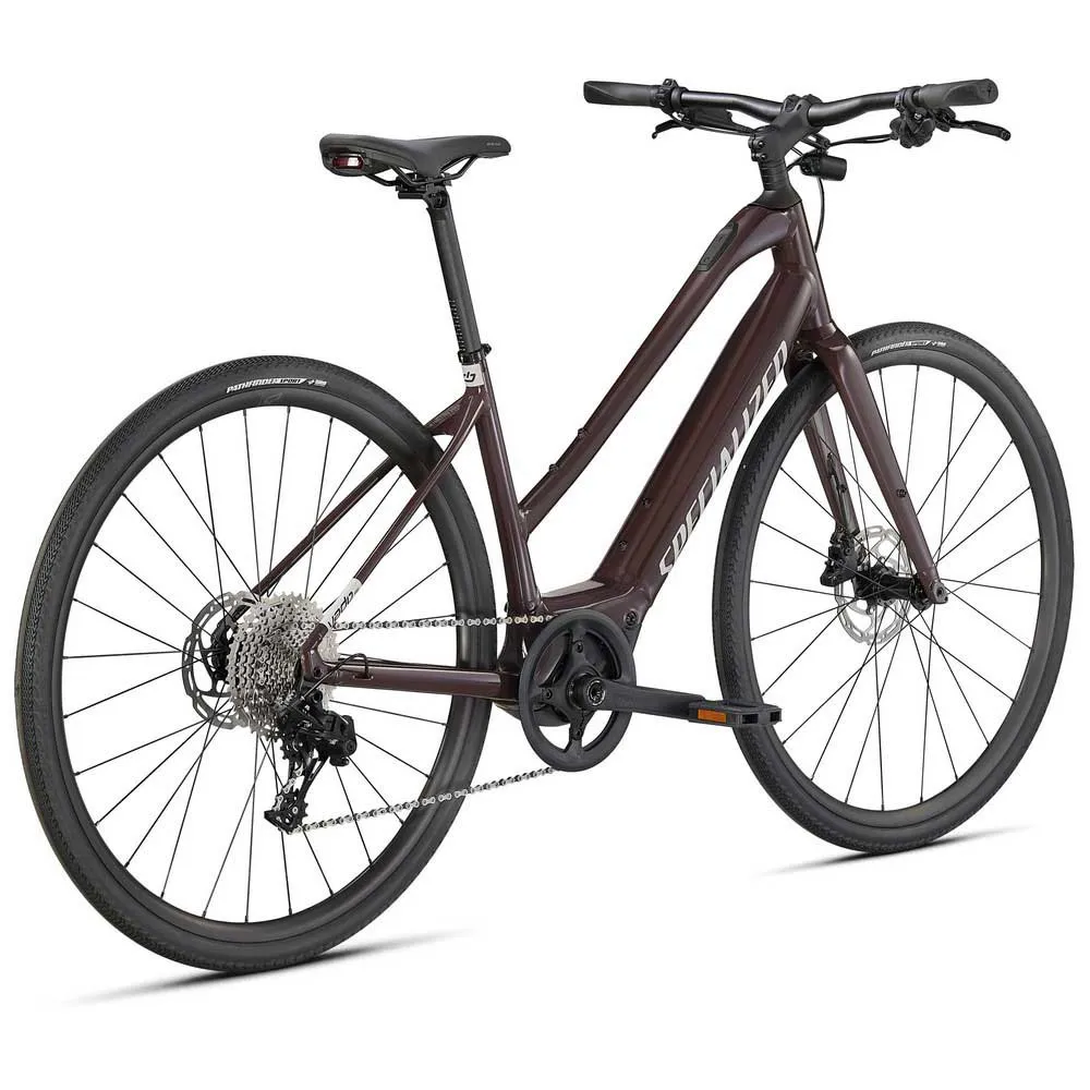 Specialized Turbo Vado Sl 4.0 Step-through Elektrisk Sykkel, Cast umber / silver reflective, XL, 320Wh, Elsykkel Specialized Turbo Vado Sl 4.0 Step-through Elektrisk Sykkel, Cast umber / silver reflective, XL, 320Wh, Elsykkel